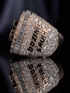 Anillo de Moissanita de Lujo Personalizado con Diseños de Ruleta y Letras, Plata de Ley Sólida Chapada en Oro, Joyería Hip Hop, Regalo - Product Image 3