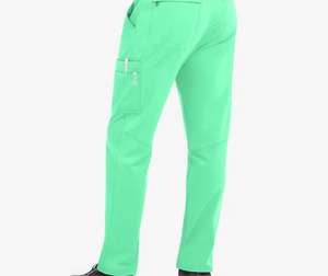 Pantalon de travail unisexe pour le personnel médical, confortable, taille élastique, pour le personnel hospitalier - Product Image 1