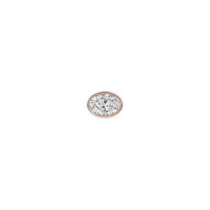 Colliers pendentifs solitaires en diamant ovale de laboratoire, or massif 14 carats, serti clos, chaîne câble 16-18 pouces, bijoux minimalistes pour usage quotidien - Product Image 3