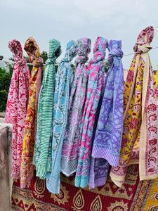 Luxury Brand Designer Sarong Good Quality Block Printed Beach <b>Wrap</b> Sarong Scarf Dress Cotton Swimming Wear Customizable <b>Shawls</b> - Product Image 1