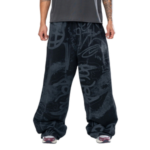 Pantalon de jogging ample en coton respirant pour homme, coupe confortable, dernières tendances, meilleur produit, pantalon ample de style varié - Product Image 1
