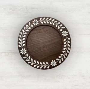 Tabla de servir de madera de acacia con nácar para Ramadán, tabla de cortar de madera de acacia en forma de arco, bandeja de comida para decoración islámica, venta al por mayor - Product Image 4