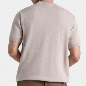 T-shirts d'été pour hommes, confortables, décontractés, à manches courtes, unis, coupe ample, fabrication pakistanaise, service OEM. - Product Image 4