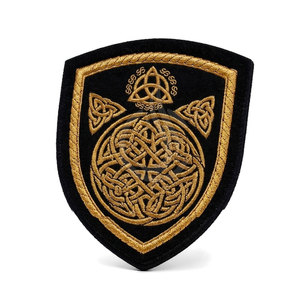 Premium Customized Embroidery Badges High Quality Poly Cotton Lightweight Eco-Friendly for Uniforms Hoodies <b>Backpacks</b> Daily Wear - Product Image 4