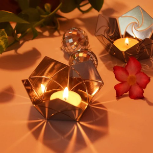 Porte-bougie chauffe-plat - Céramique et émail - Thème animalier - Glaçuré - Art et objets de collection - Lot de deux - Product Image 3