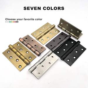 Bisagras Modernas de Acero Inoxidable para Puertas Exteriores/Interiores de 4x3 Pulgadas, Funcionamiento Silencioso, Esquinas Cuadradas, Cierre Suave - Product Image 5