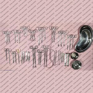 Juego de Instrumentos Quirúrgicos de Laparotomía Básica de Alta Calidad, 50 Piezas, Reutilizables, de Acero Inoxidable, Kit de Laparotomía Quirúrgica, CE - Product Image 4