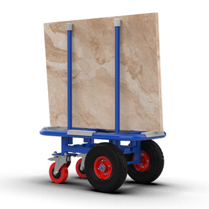 Chariot à plateforme roulante robuste pour entrepôt - Product Image 5