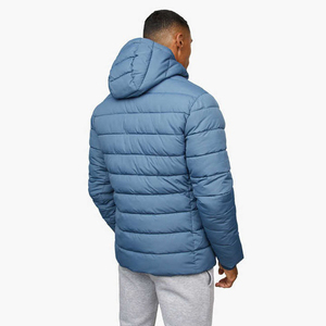 OEM Service Newest Style Men's Puffer Jacket Waterproof Casual Jackets with Zipper Closure Warm Winter <b>Coats</b> Reversible Feature - Product Image 2