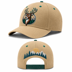 Wholesale Embroidered Baseball Cap With Front Back Team Logos Curved Brim Snapback <b>Hat</b> For Men Women Custom OEM Export For Clubs - Product Image 1