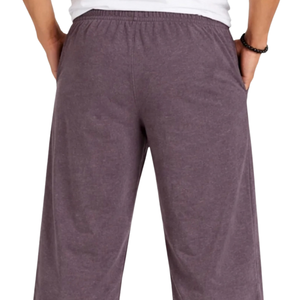 <b>Mens</b> <b>Fleece</b> Bermuda <b>Shorts</b> Elastic Waist Drawstring Side Pockets Relaxed Fit Open Hem Wholesale OEM Manufacturer Supplier Casual - Product Image 4