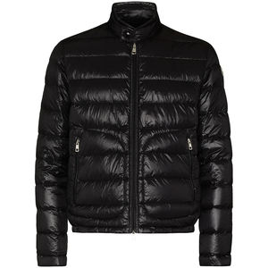 Chaqueta Acolchada Personalizada para Hombre, con Cuello Alto, Logotipo Frontal, Cálida, Impermeable, Cortavientos, Informal - Product Image 1