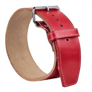 Unisex Heavy Duty Cowhide <b>Weight</b> Lifting Belt Gym Power Belt Adjustable Waist Support Buckle Closure Strength <b>Training</b> Fitness - Product Image 6