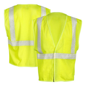 Gilet de sécurité en maille personnalisé avec logo imprimé, gilet de sécurité sur mesure pour vêtements de travail - Product Image 4