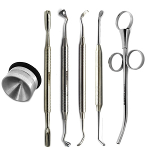 Cuchara para injerto óseo dental, jeringa para injerto, raspador, portador de implantes quirúrgicos - Product Image 1