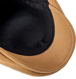 Gorra de béisbol unisex de algodón azul de 6 paneles, ajustada, de color sólido, informal, para primavera/verano, para adultos, para hombre. - Product Image 6