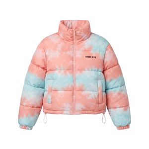 Women's Custom Printed <b>Belted</b> Puffer Jacket Quilted Hooded Winter Coat Warm Padded Outdoor Casual Fashion Outerwear Cold Weather - Product Image 4