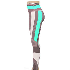 Wholesale Custom Seamless Lightweight Yoga Pants High-<b>Waist</b> Breathable Elastic <b>Waist</b> Yoga Leggings Quick Dry Crossover <b>Belt</b> - Product Image 5