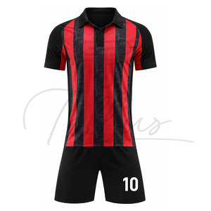 ชุดกีฬาฟุตบอลดีไซน์โดดเด่น ราคาประหยัด สีและขนาดสั่งทำได้ คุณภาพสูง สำหรับผู้ใหญ่ - Product Image 1