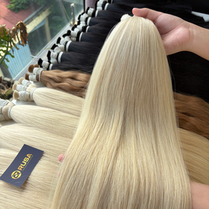 ผมต่อแบบเส้น RUSA สีบลอนด์อ่อนเบอร์ 613 ผมเวอร์จินเวียดนามแบบ Super Double Drawn - Product Image 2