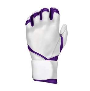 Gants de frappeur de baseball en cuir imperméables de haute qualité, fabriqués sur mesure, pour l'intérieur, couleur unie, nouveau style, confortables - Product Image 2