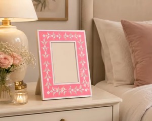 Decorative Mother of Pearl Photo <b>Frame</b> Handmade Luxury Tabletop Picture <b>Frame</b> for Home Decor Gifting Design Wall <b>Mount</b> - Product Image 3