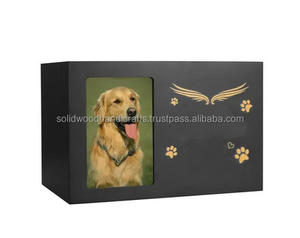 Wooden Urn Box <b>For</b> Pet <b>Ashes</b> Wood Cremation Urns <b>For</b> Cat and Dog <b>Ashes</b> Keepsake Urns At low price - Product Image 2