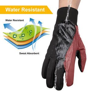 Gants de course à séchage rapide anti-UV, respirants, à doigts entiers, compatibles avec les écrans tactiles, pour le vélo, l'hiver, pour homme et femme. - Product Image 3