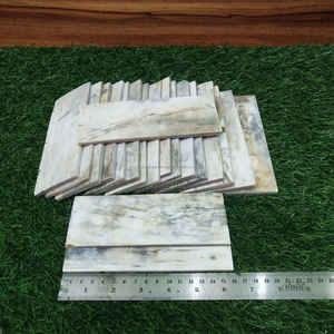 Plaque en corne de buffle blanche naturelle d'Afrique du Sud, fabriquée à la main, écologique et moderne pour la fabrication de lunettes, à prix de gros - Product Image 6