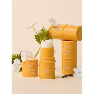 Daiso Korea linea di bellezza quotidiano 4.7g vaniglia Jazz profumo solido Mini fragranza per set da viaggio - Product Image 1