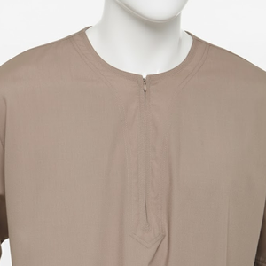 Túnica Islámica Informal de Algodón para Hombre, Talla Grande, Elegante, Cómoda, Tradicional, Transpirable, Ligera y de Lujo - Product Image 4