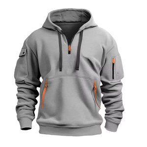 Nouveau sweat à capuche personnalisé pour homme, imprimé, décontracté, élégant, durable, 100% coton molletonné 280g, anti-boulochage, manches raglan - Product Image 3