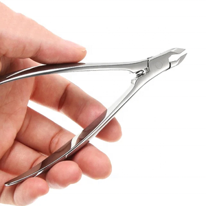 Wholesale Professional High Quality Stainless Steel Curved <b>Nail</b> Nipper Wide Jaw Opening Cuticle Trimmer <b>Tool</b> for Removing Dead - Product Image 4