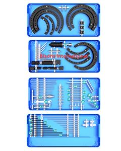 BISONS - Juego de Instrumentos Ortopédicos Híbridos para Fijación Externa, Kit Quirúrgico para Fijación Ósea en Traumatismos, Aprobado por CE e ISO - Product Image 3