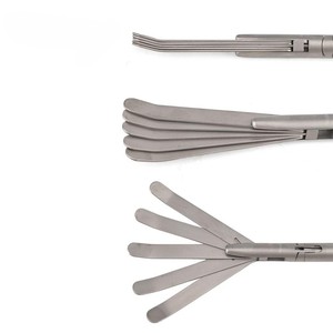 เครื่องมือถ่างอวัยวะตับผ่าผ่าตัดผ่านกล้อง Hosanna Surgical ขนาด 5 มม. รูปทรงพัดห้าใบพัด ทำจากสแตนเลสสตีล ใช้ซ้ำได้ คุณภาพสูง - Product Image 3
