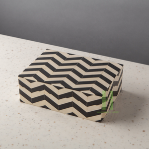 Nouveaux modèles de boîte de rangement en incrustation de nacre boîte cadeau de l'Aïd personnalisée meilleure vente boîte cadeau en bois d'agar faite à la main au Vietnam usine - Product Image 3