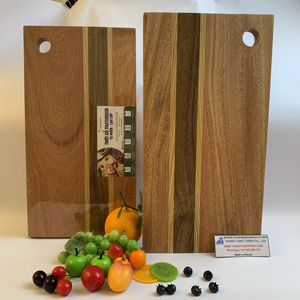 Planche à découper professionnelle en teck à grain traversant, robuste, type bloc de boucher, fournisseur d'articles de cuisine en bois 2026 - Product Image 5