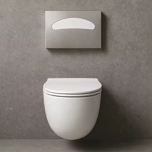 ที่ใส่กระดาษชำระแบบติดผนังสแตนเลสสำหรับห้องน้ำโรงแรม ช่วยรักษาความสะอาด - Product Image 2