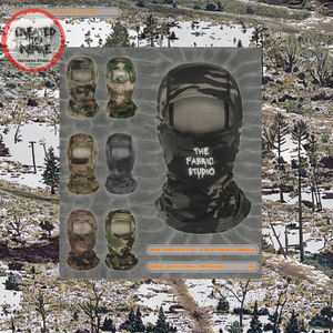 Pasamontañas Y2K de Alta Calidad con Estampado de Camuflaje Colorido por Sublimación, Protección Facial Completa Unisex para Esquí y Deportes al Aire Libre - Product Image 4