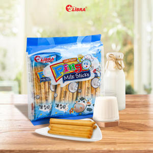 Vietnam OEM ODM Pingo Milk Stick <b>Biscuits</b> 186G Sweet Crunchy Snack - Product Image 4