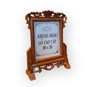 Tam Viet A212 Durable Fragrant Wood Picture <b>Frame</b> Minimalist Design Tabletop Vertical Rectangle Orientation 20x25cm - Product Image 6