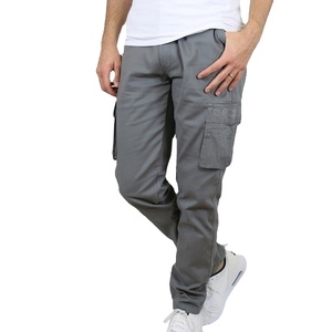 Pantalones Cargo de Lona Estilo Gótico Personalizados para Hombre, Temporada de Otoño, Ecológicos, Antiarrugas, Transpirables, Calidad Premium - Product Image 1