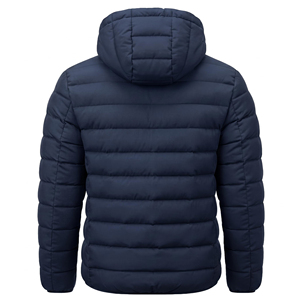 Chaqueta de burbujas personalizada al por mayor para hombre, abrigo acolchado de invierno, resistente al viento, informal, estilo urbano, fabricante de ropa OEM ODM - Product Image 3