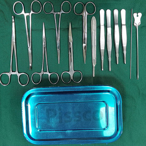 Boîte à instruments de petite chirurgie PISSCO, boîte à instruments de chirurgie mineure, ensemble de boîtes à instruments chirurgicaux, kit d'instruments de chirurgie médicale - Product Image 4