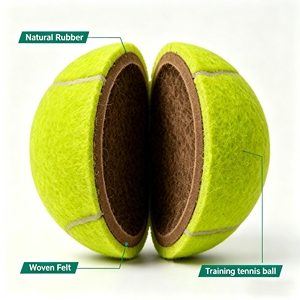 Pelotas de Pádel Deportivas Presurizadas KASWAY, Aprobadas por la <span class=keywords><strong>ITF</strong></span>, 45% Fieltro de Lana, Vejiga Gruesa, Duraderas, Rebote de 135-145 cm, para Entrenamiento - Product Image 5