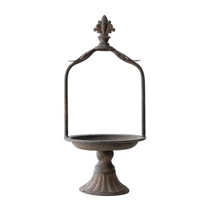 Vintage Metal Cake Stand for Party Food Presentation Metal Dessert Stand for Catering Buffet Setup - Product Image 1