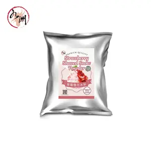 Jiuzhou_ Strawberry Snow Ice Powder1kg-Best Taiwan Bubble Tea Supplier