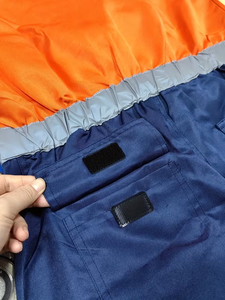 Mono de Trabajo Industrial Impermeable y Transpirable con Cremallera Frontal y Múltiples Bolsillos, Tallas Europeas, Diseño Color-Block, Venta al por Mayor - Product Image 6