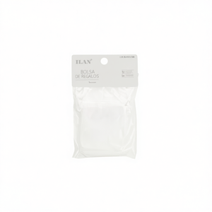 Sacchetti Regalo in Organza Ilan 13x18cm 5pz Bianchi per Bomboniere - Product Image 1