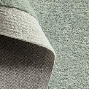 Alfombra de Oración Moderna de Seda/Lana con Nudos a Mano, Pelo Cortado y Bucle, Color Sólido, Antimicrobiana, Antideslizante, PET, Color Natural, Más Vendida - Product Image 4